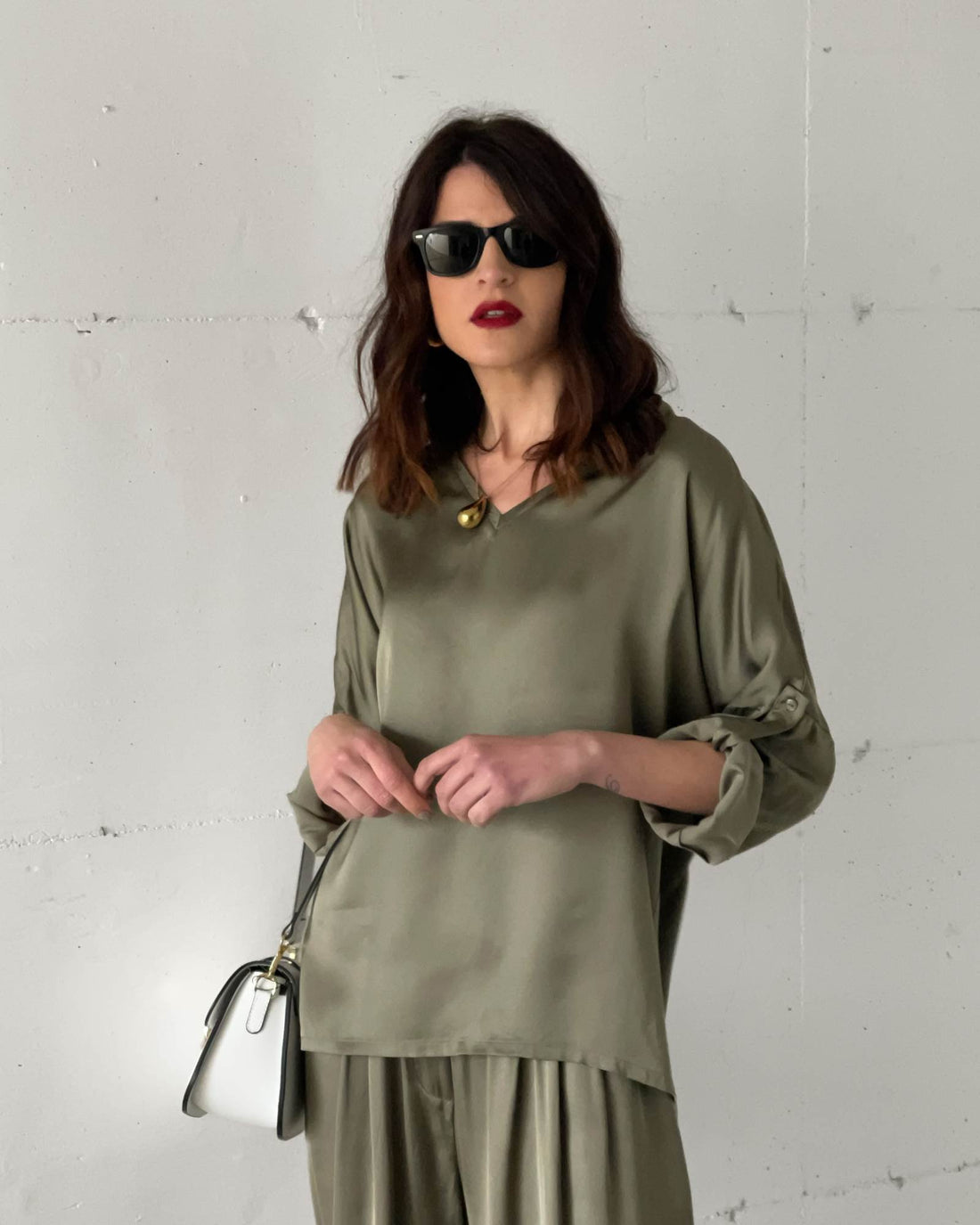 CAMICIA DALILA OLIVE