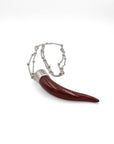 COLLANA CORLIN ARGENTO MORO