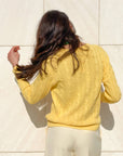 PULL A TRECCE ARIEL GIALLO