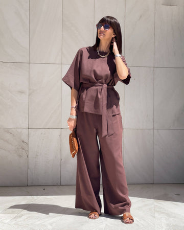 PANTALONE DORIS CHOCO