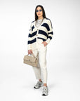 CARDIGAN RUBINA PANNA BLU