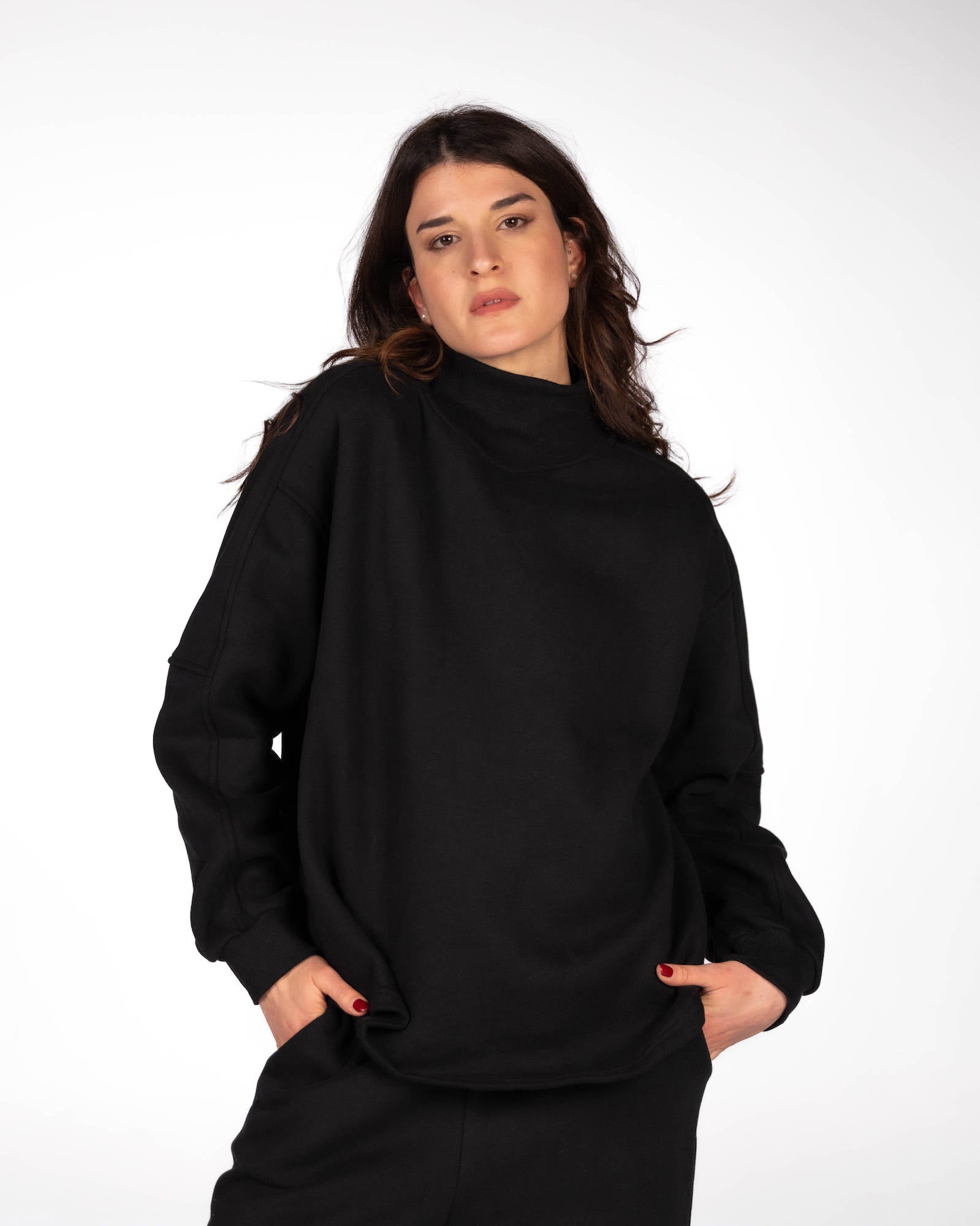 COMPLETO FELPA SIENNA NERO