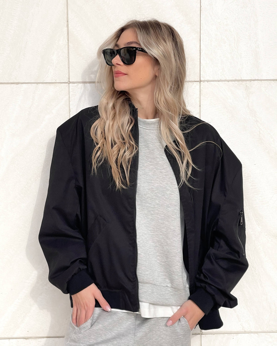 BOMBER CHELSEA NERO