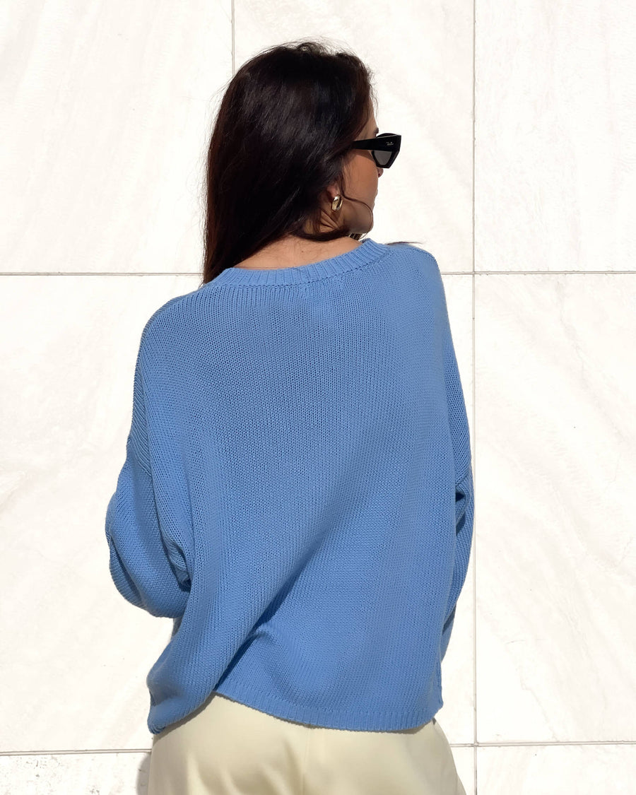 MAGLIA IN FILO NINA LITTLE BOY