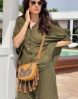 BORSA COACHELLA MIELE