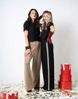 TSHIRT GENNY CON CASTONI NERO