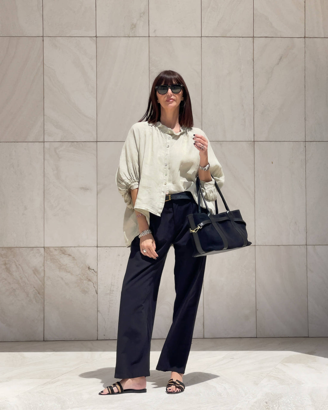 CAMICIA IN LINO MARGHERITA CASHMERE