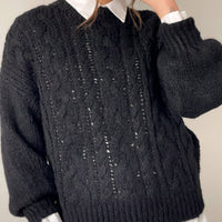 PULL TRECCIA OTIS NERO