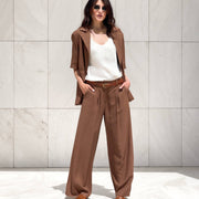 PANTALONE INEZ TABACCO