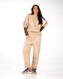 PANTALONE FELPATO EASY MOVE NOCCIOLA