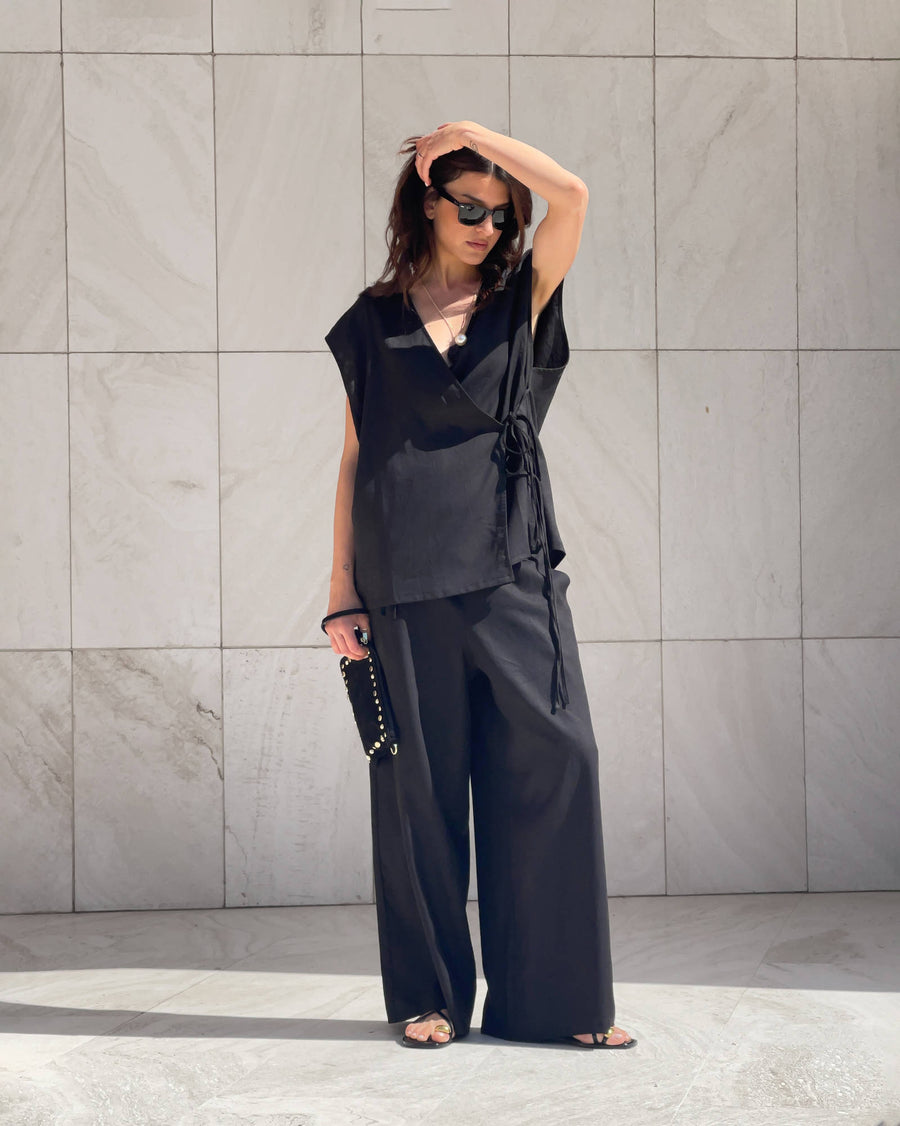 PANTALONE DORIS NERO