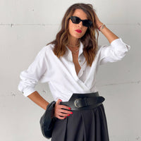 CAMICIA KRISTEN OXFORD BIANCO