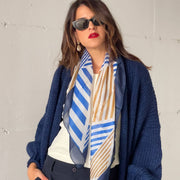 FOULARD ESPOSENDE BLU