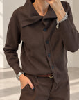 CARDIGAN GIACCA AURA CHOCO