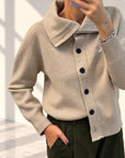 CARDIGAN GIACCA AURA SABBIA
