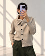 CARDIGAN GIACCA AURA SABBIA