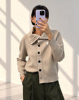 CARDIGAN GIACCA AURA SABBIA