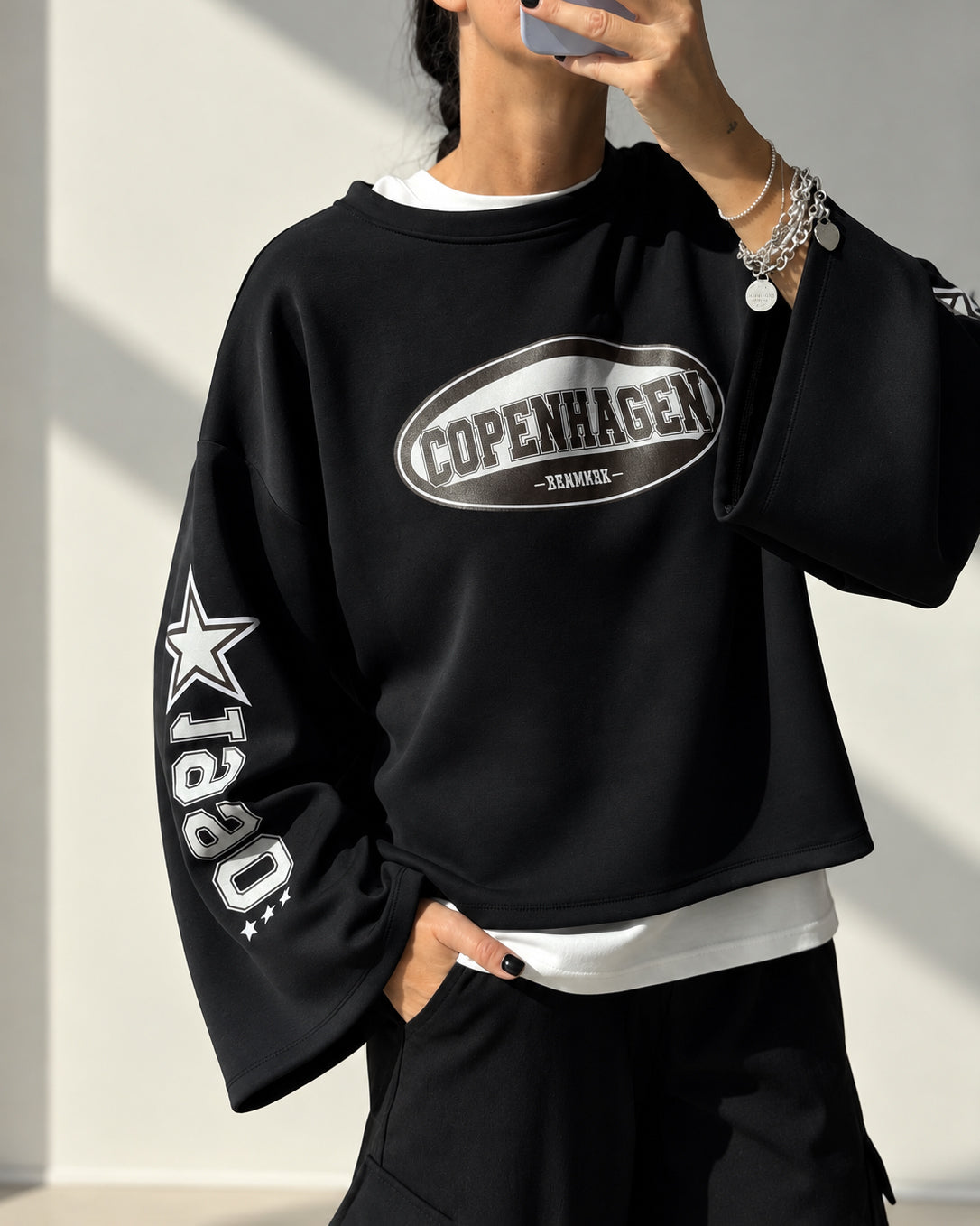 FELPA COPENAGHEN NERO