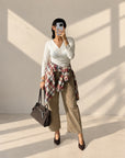 SOTTOGIACCA MINA OFF WHITE