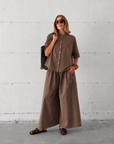 CAMICIA TOKYO MARRONE