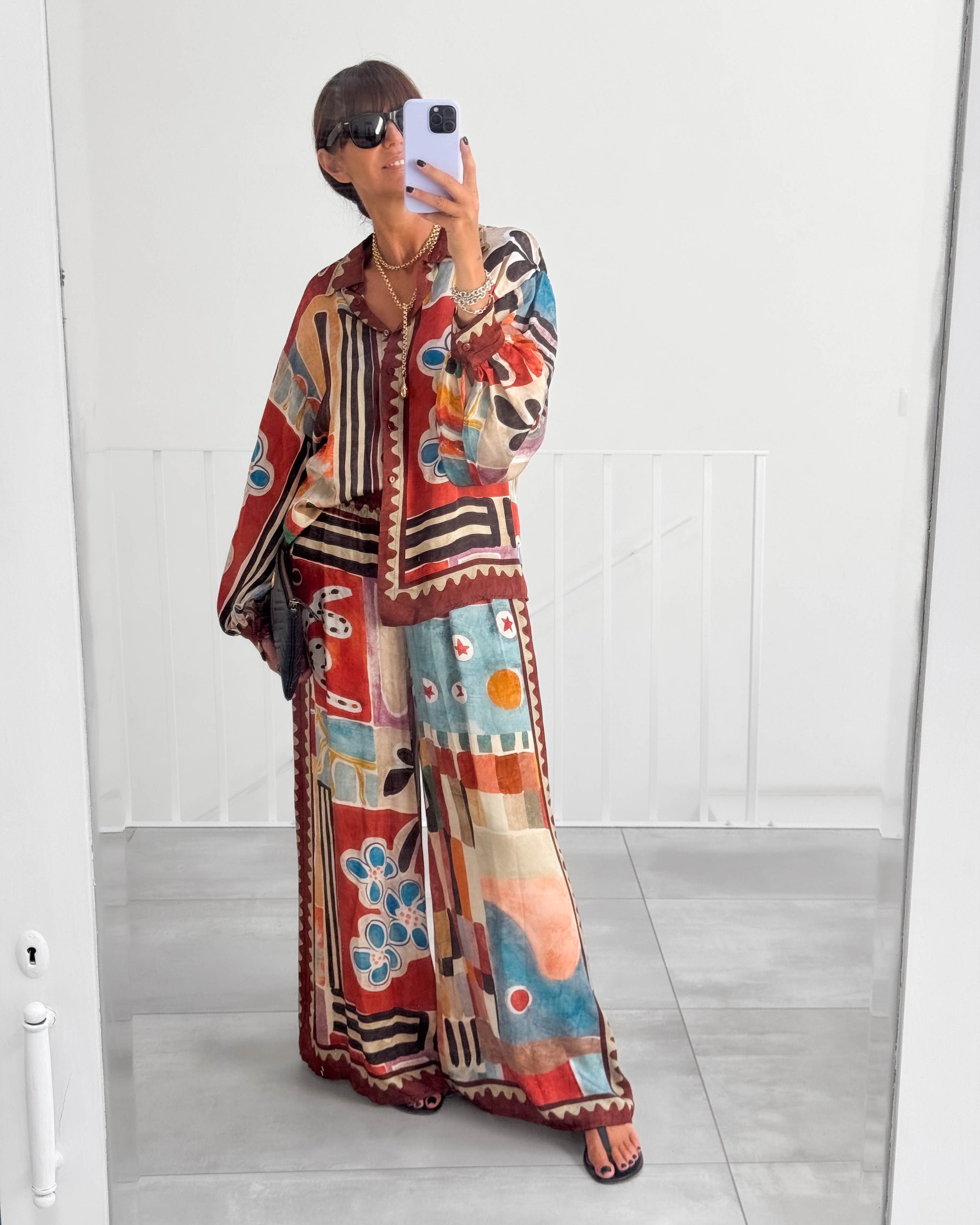 PANTALONE KAROL STAMPA ETNIC