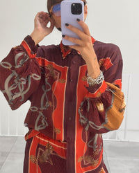 CAMICIA KAROL STAMPA BAROQUE