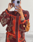 CAMICIA KAROL STAMPA BAROQUE
