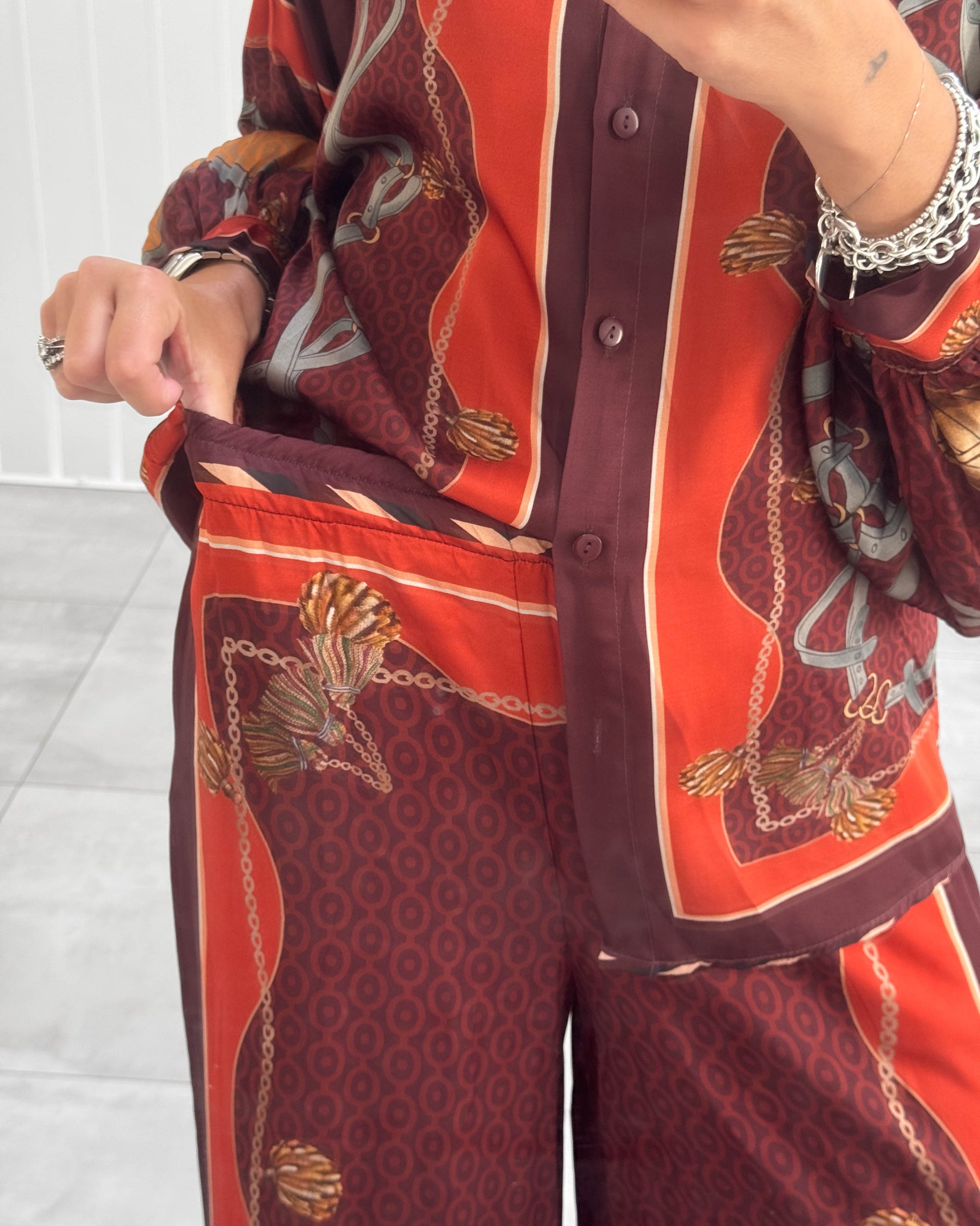 CAMICIA KAROL STAMPA BAROQUE
