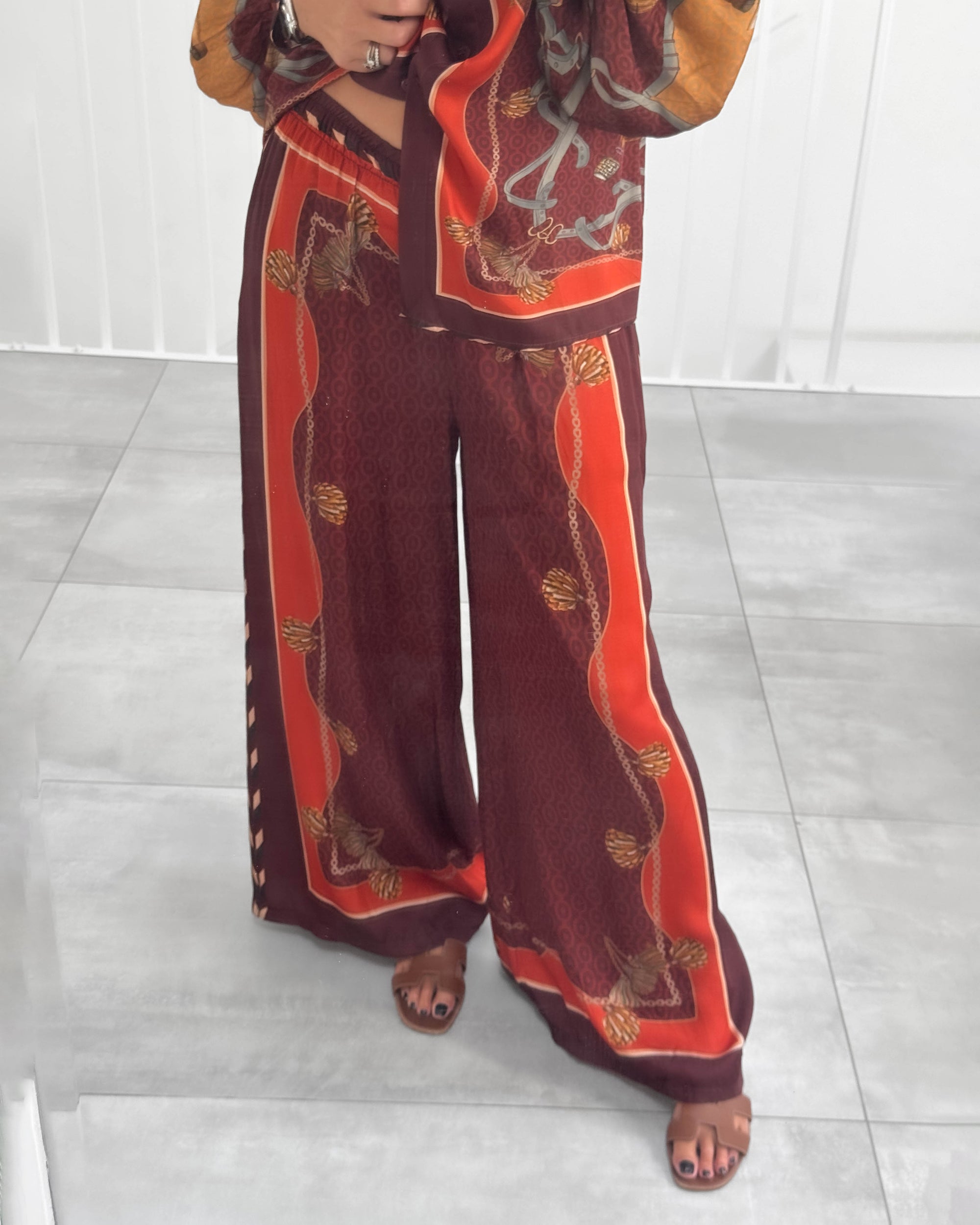 PANTALONE KAROL STAMPA BAROQUE