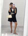 COMPLETO PAROS SHORT NERO