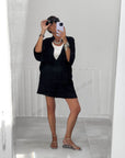 COMPLETO PAROS SHORT NERO