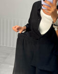 COMPLETO PAROS SHORT NERO