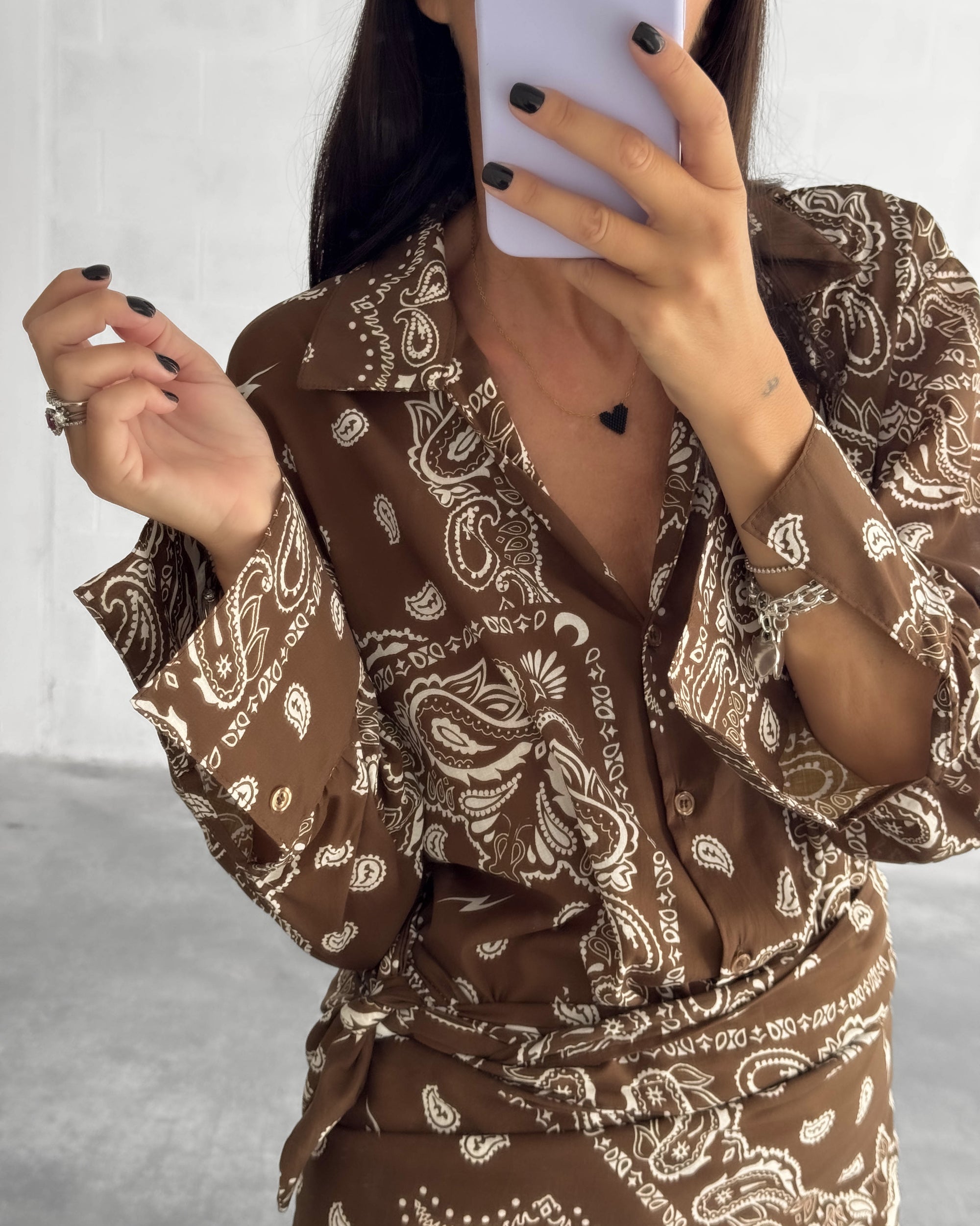 CAMICIA BANDANA CHOCO