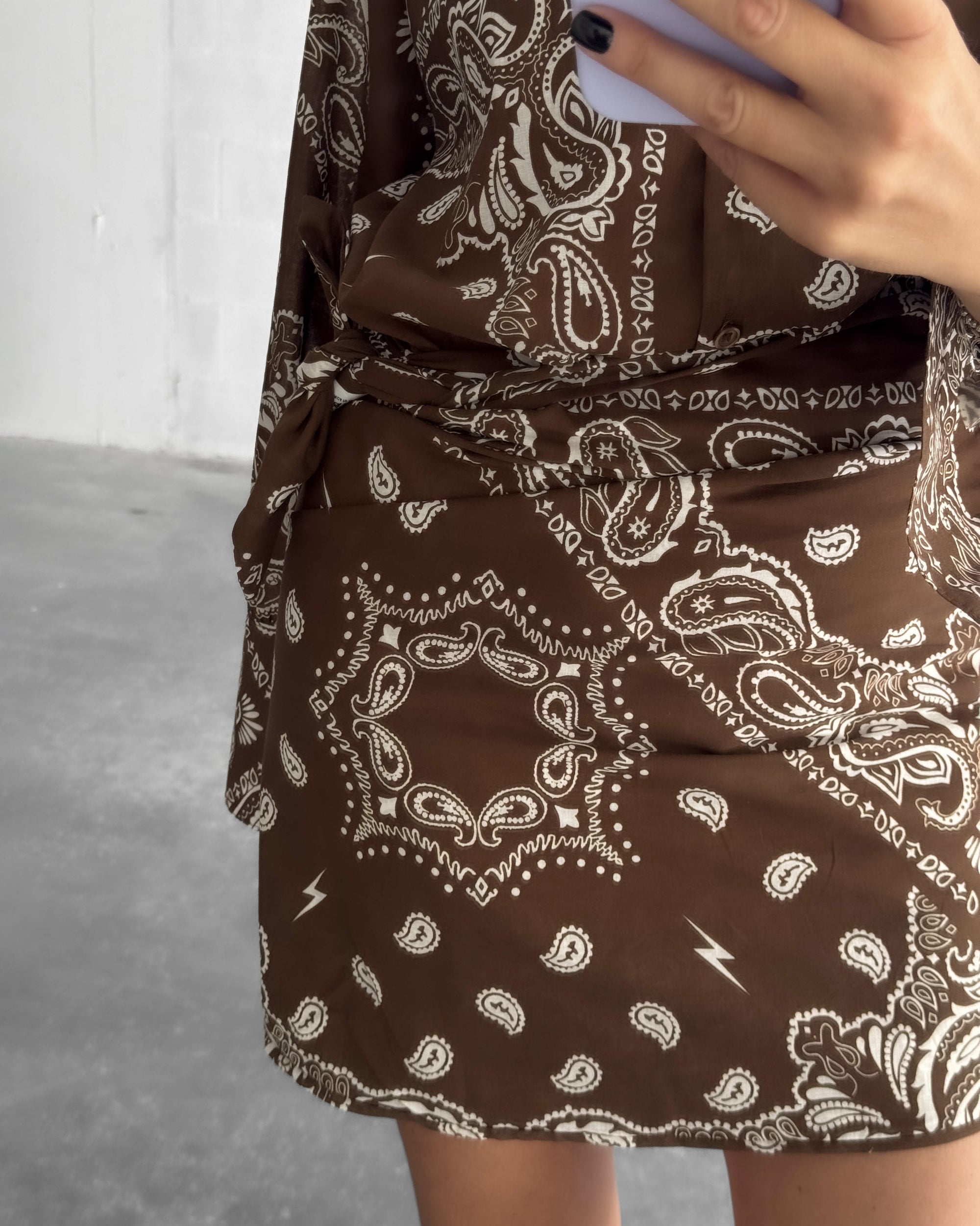 PAREO BANDANA CHOCO