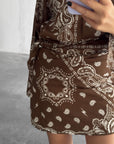 PAREO BANDANA CHOCO