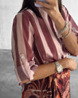 CAMICIA CORSICA ROSA VINO