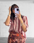 CAMICIA CORSICA ROSA VINO