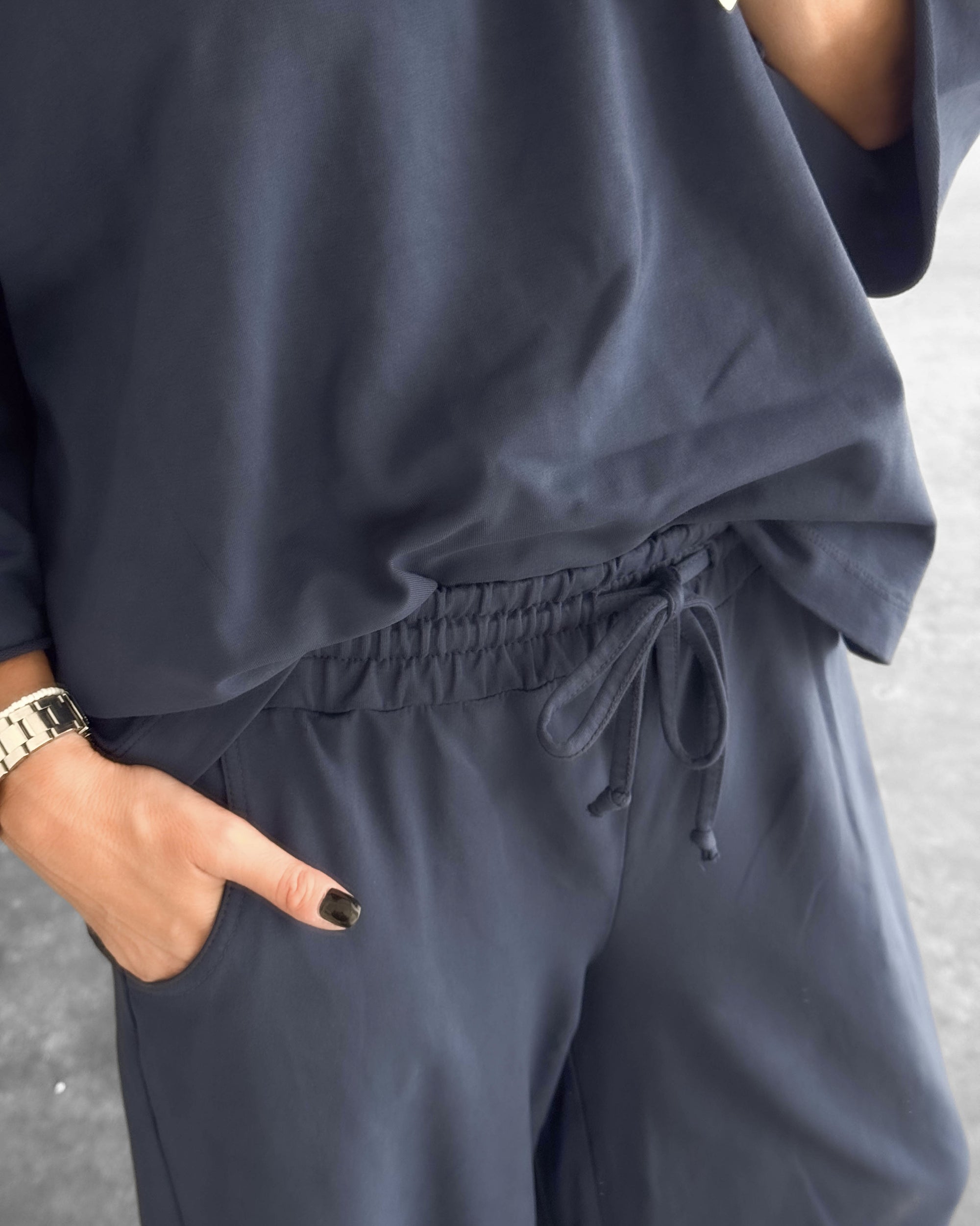PANTALONE FELPA MOVIRA INDACO