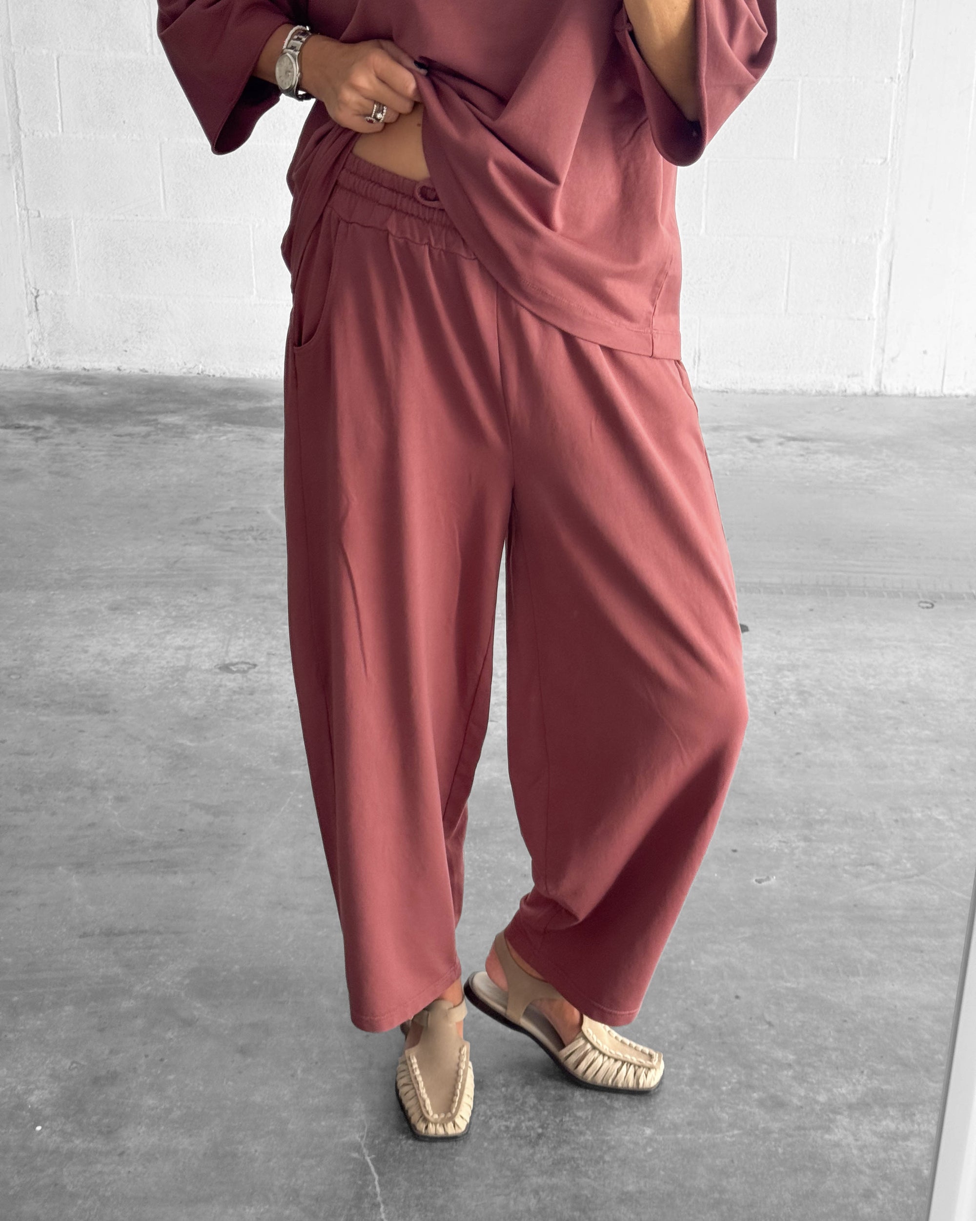 PANTALONE FELPA MOVIRA SASSICAIA