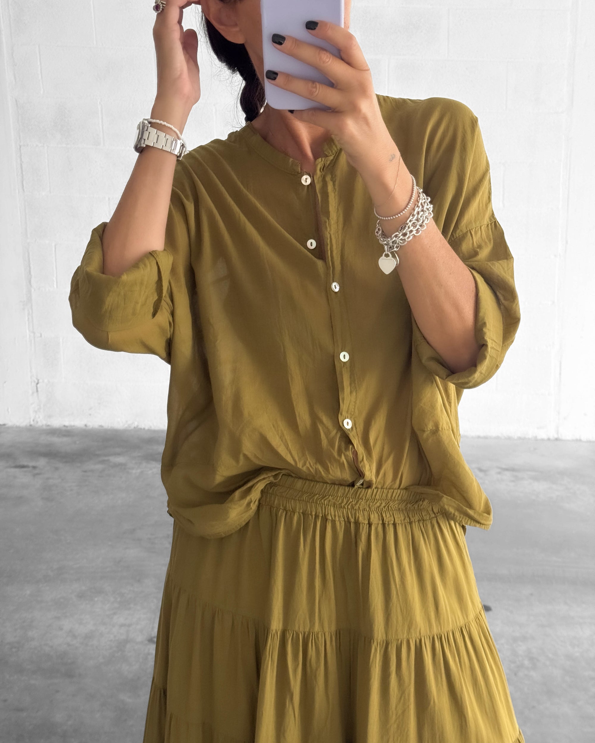 CAMICIA IN MUSSOLA PAULA KIWI