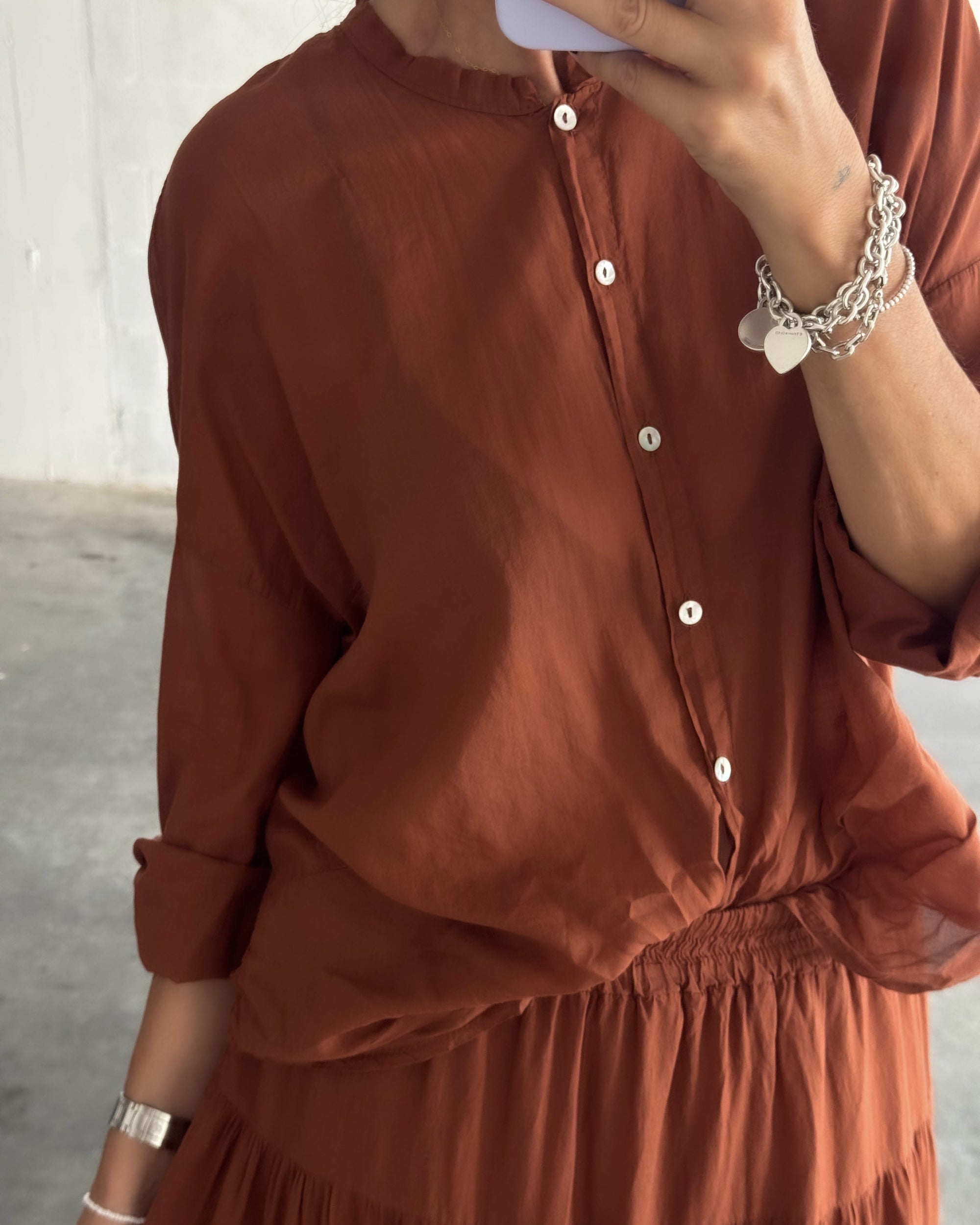 CAMICIA IN MUSSOLA PAULA BRANDY