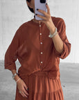CAMICIA IN MUSSOLA PAULA BRANDY