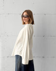 T-SHIRT OVER DERRY BIANCO