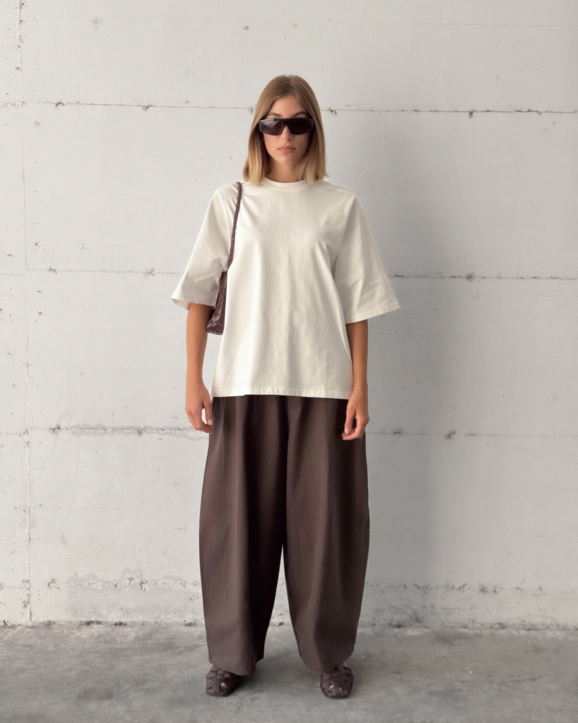 T-SHIRT OVER SOFYA BIANCO