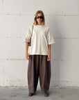 T-SHIRT OVER SOFYA BIANCO