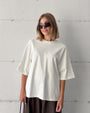 T-SHIRT OVER SOFYA BIANCO