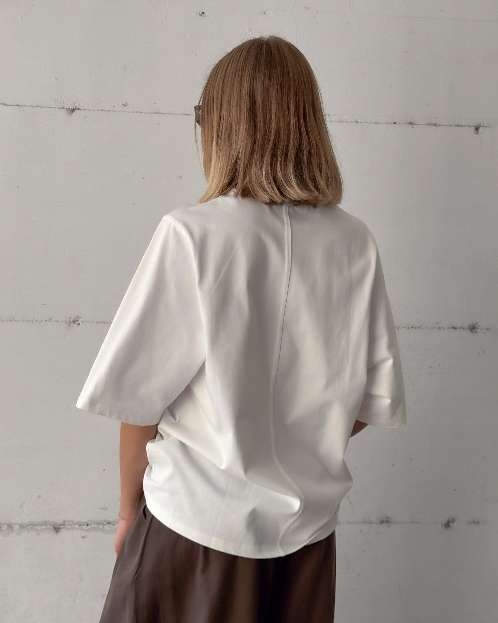 T-SHIRT OVER SOFYA BIANCO