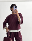 SET GISELE PALAZZO BORDEAUX