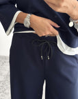 SET JANET JOGGER BLUE