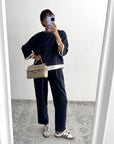 SET JANET JOGGER BLUE